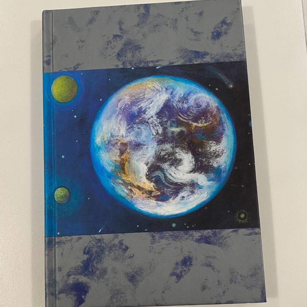 Vintage Lip International Diary Journal Hard Cover Lined Blank Book England New